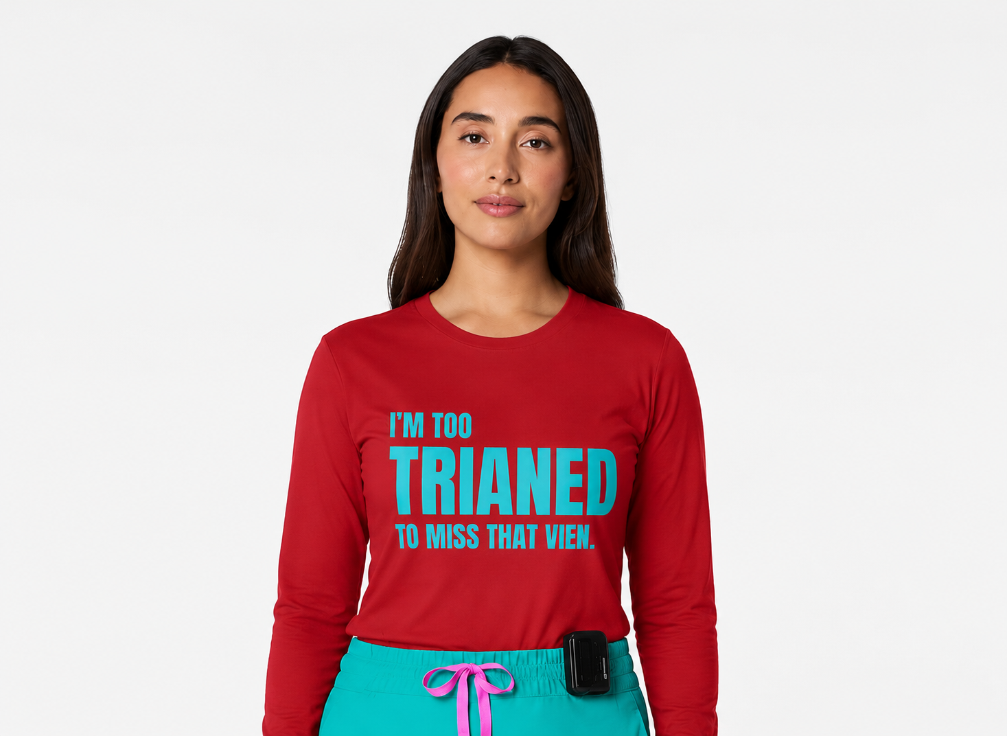 Cotton Tee's - Too Trained Long Sleeve