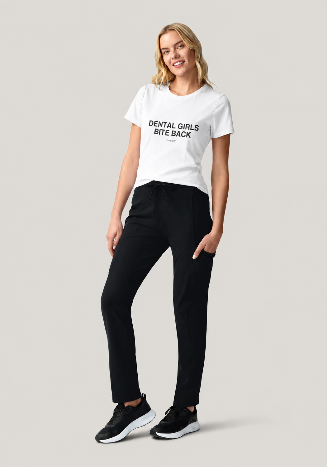 Cotton Tee's- Dental Girls Bite Back