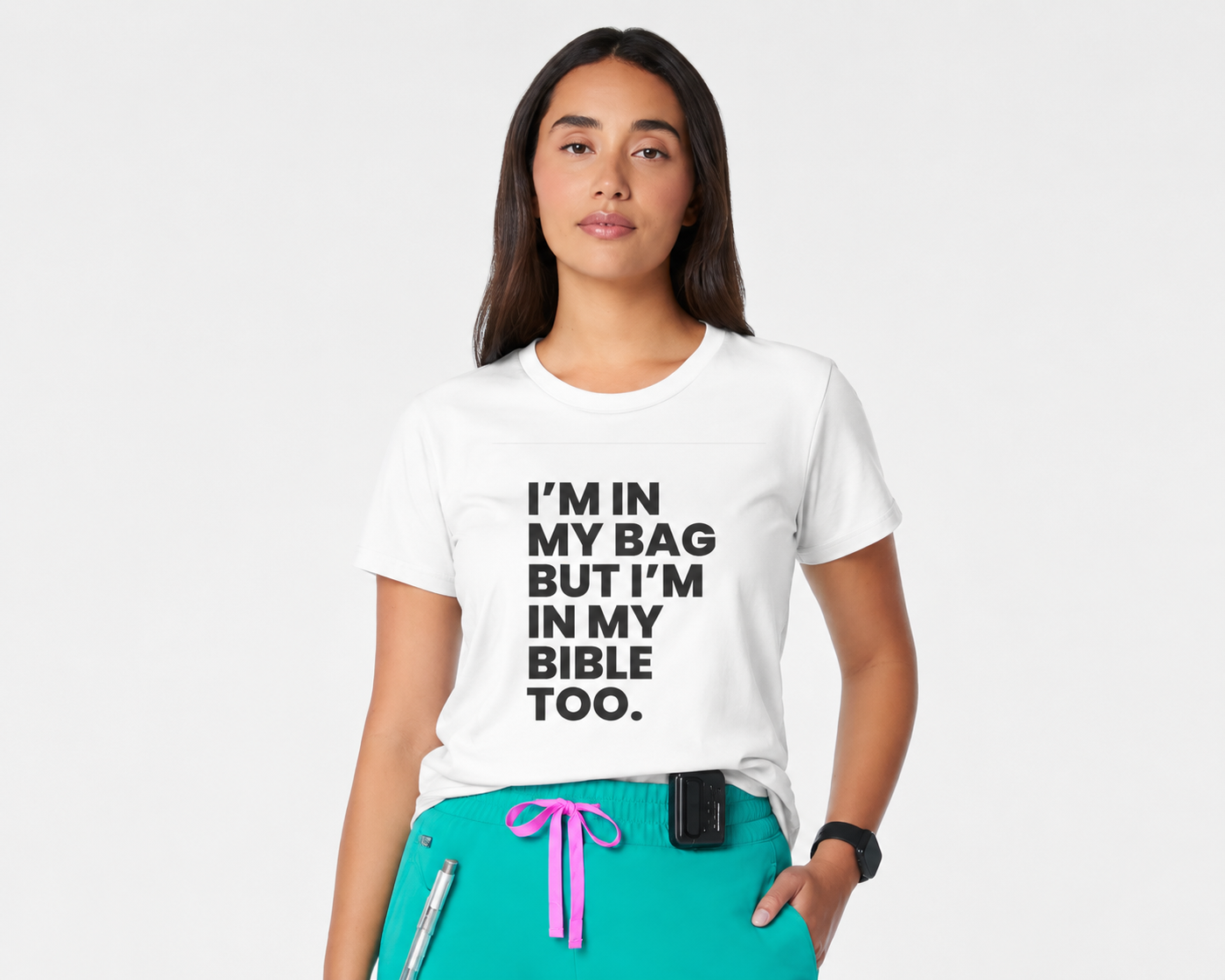 Cotton Tee's- In My Bible Too