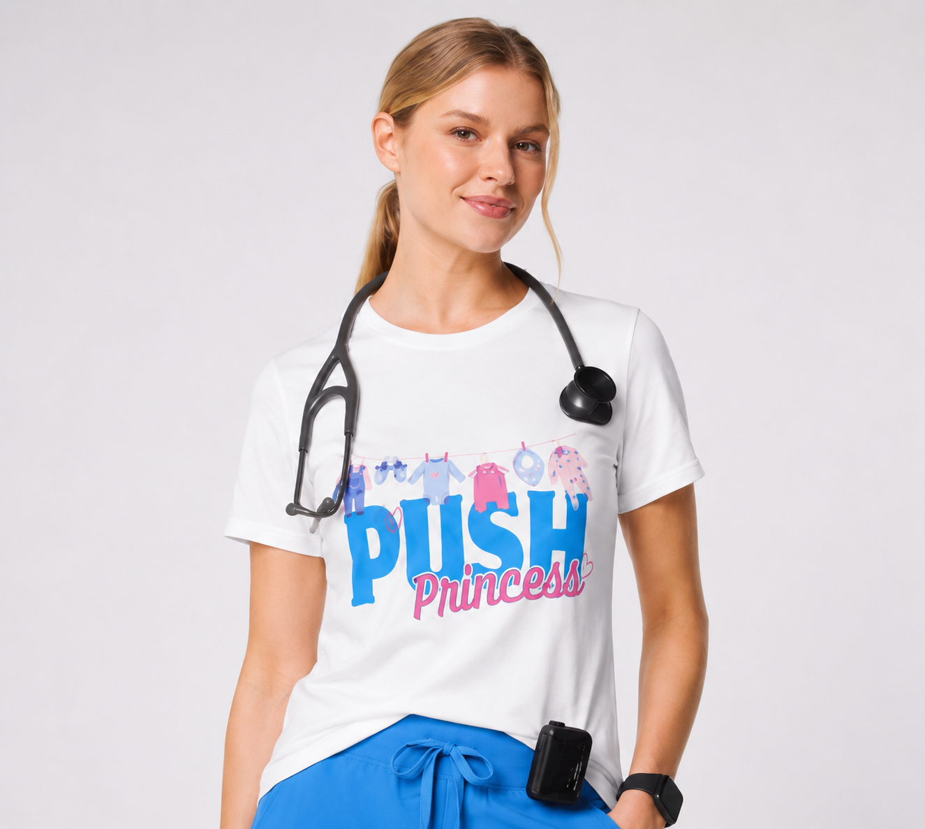 Cotton Tee's - Push Princess