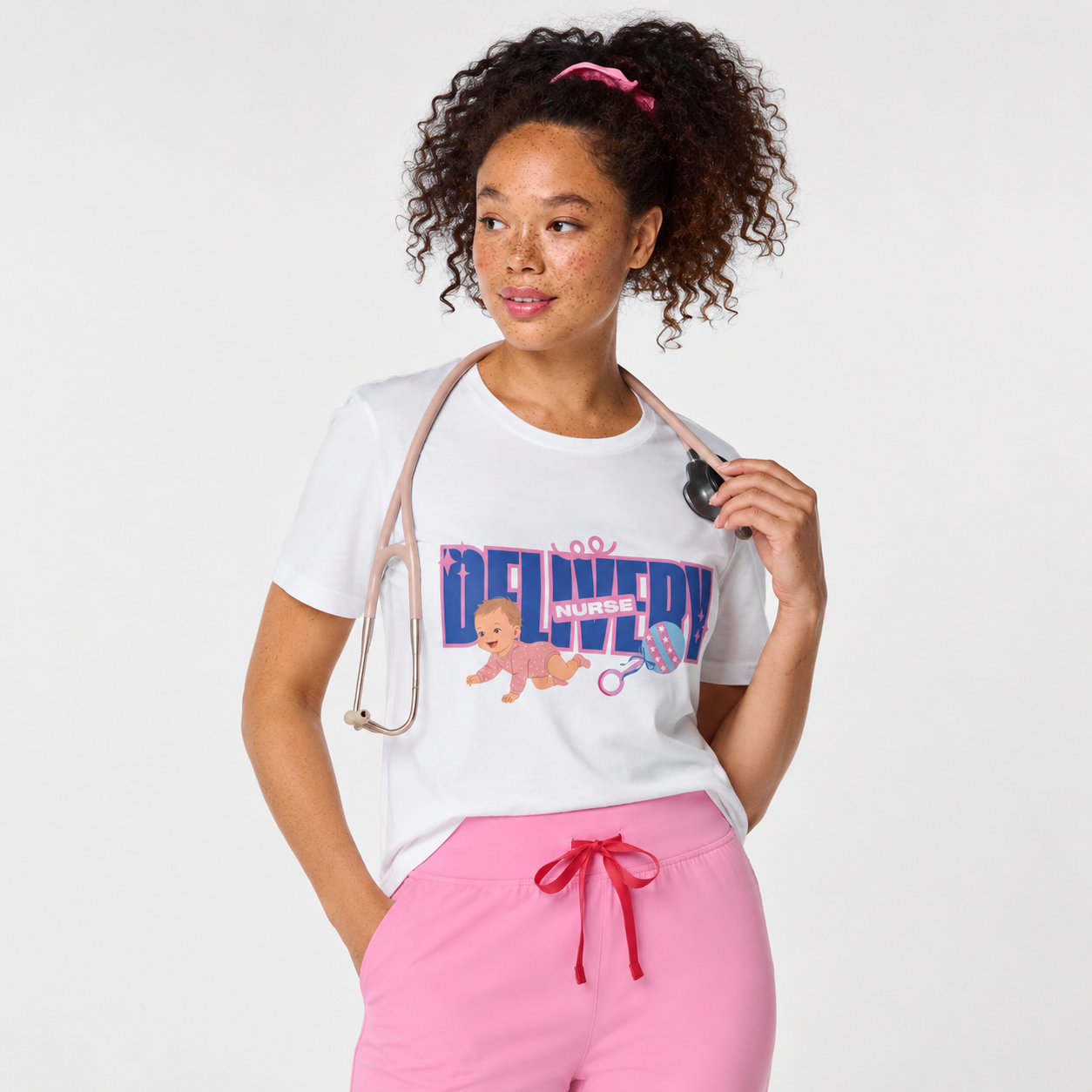 Cotton Tee's - Delivery Babe