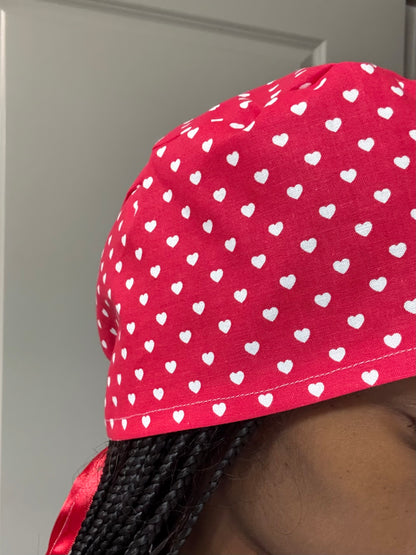 VALENTINE’S DAY SCRUB CAP- LOVE ME OR NOT