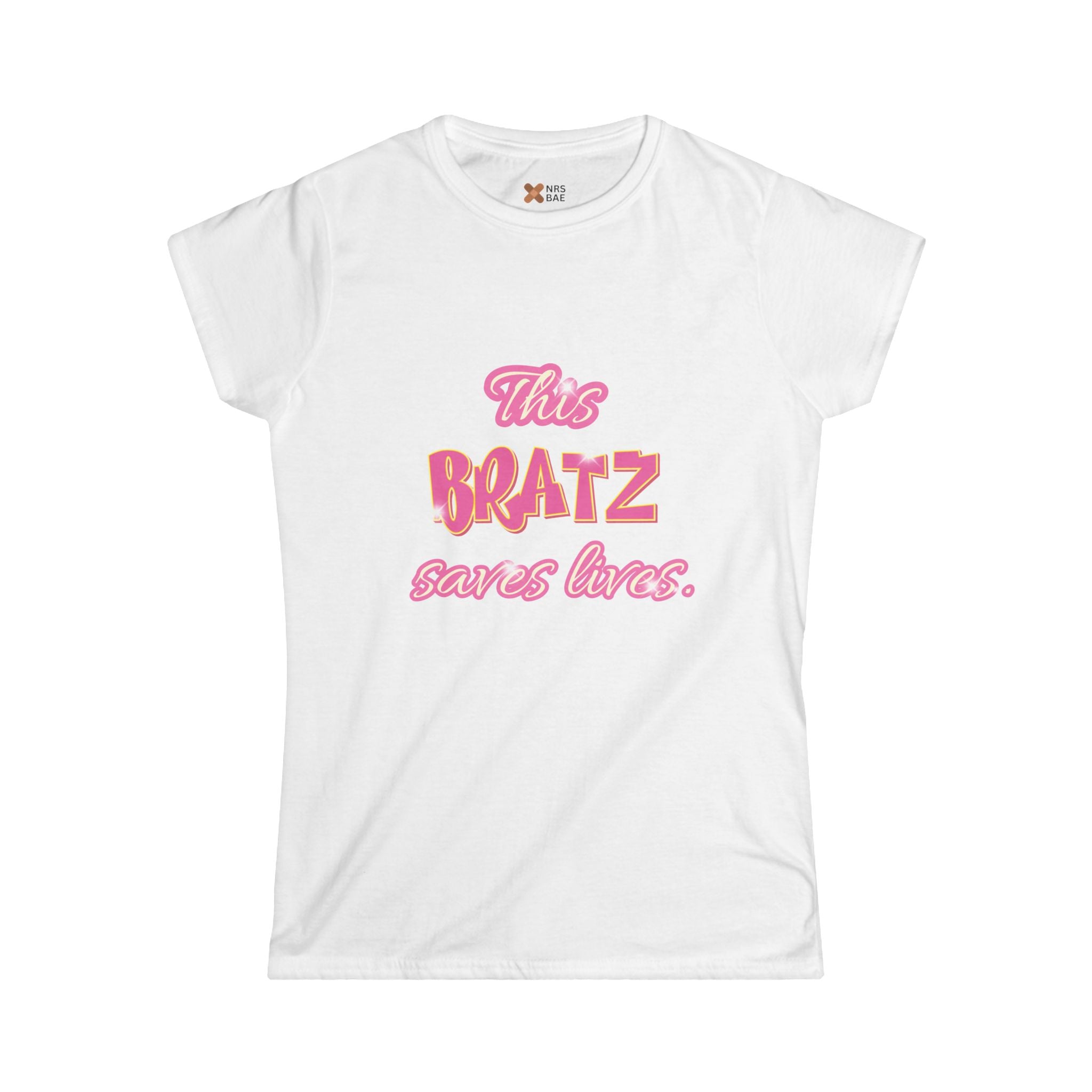 THIS BRATZ SAVES LIVES COTTON JERSEY