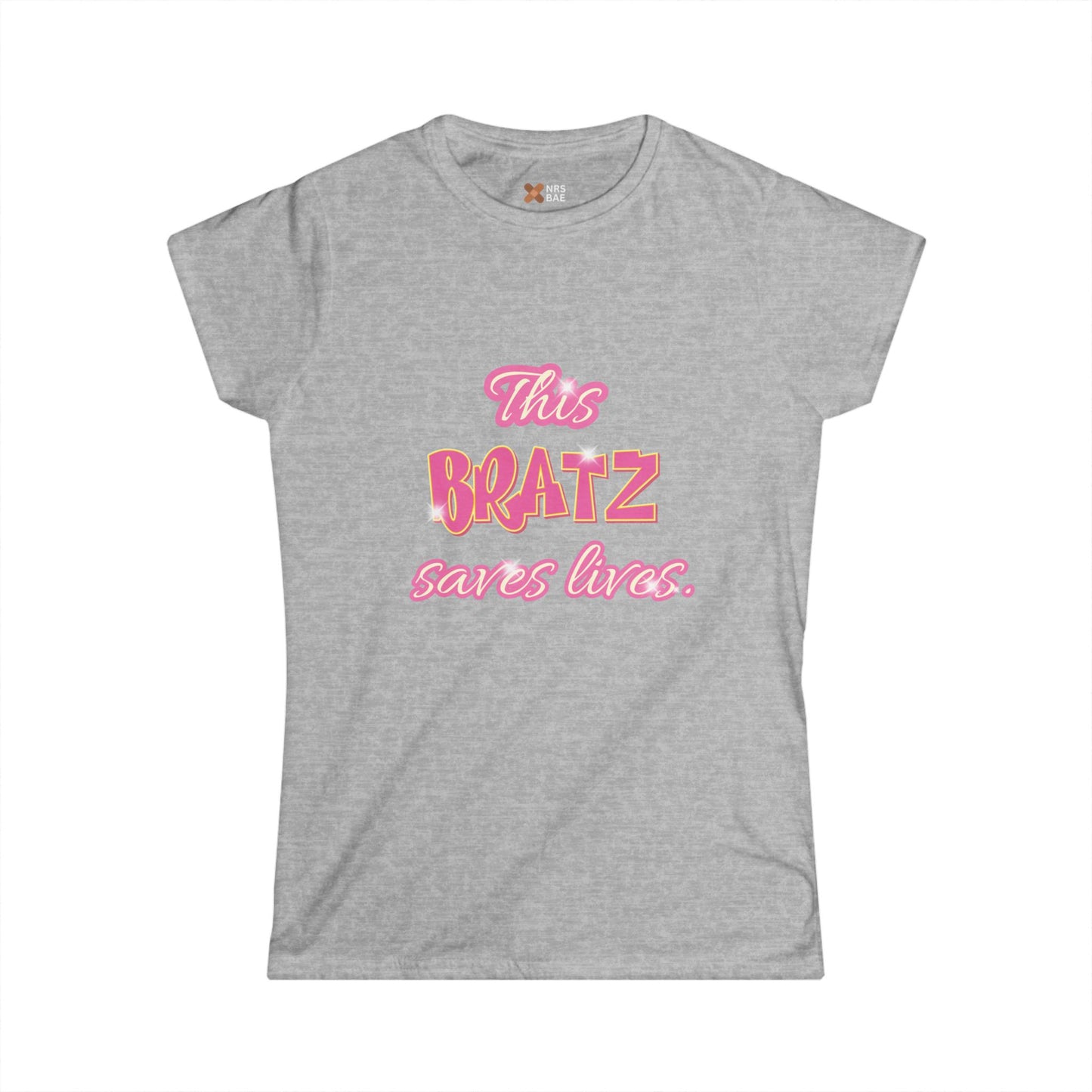 THIS BRATZ SAVES LIVES COTTON JERSEY