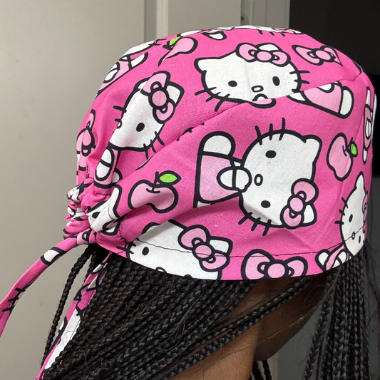 HELLO KITTY SCRUB CAPS | APPLES