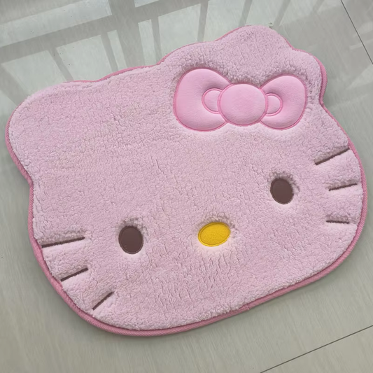 Hello Kitty Rug- Light Pink Kitty