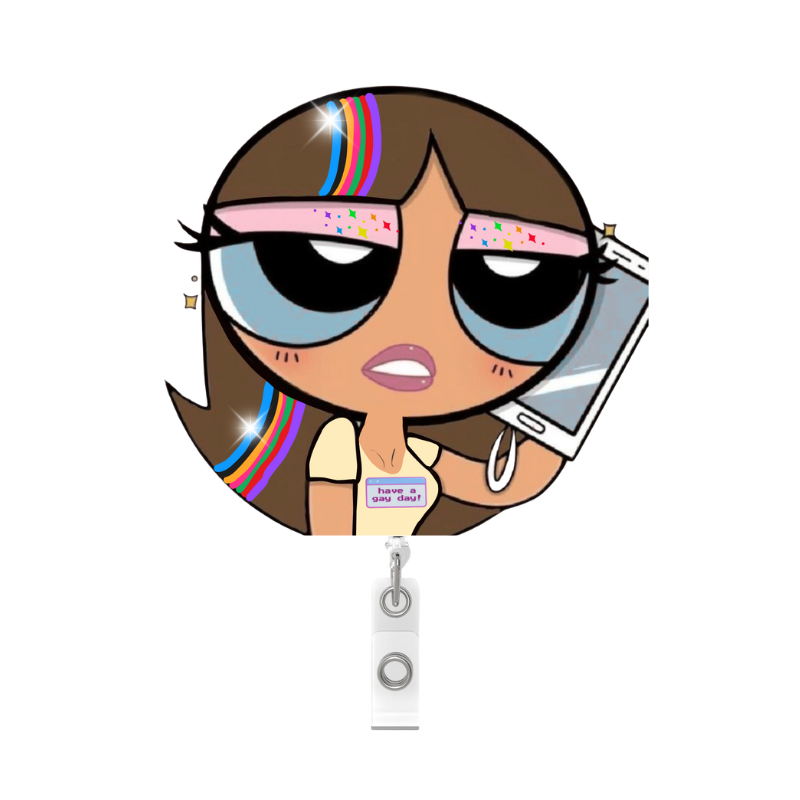 NEW! LGBTQ+IA Badges- Queer Cutie Pie