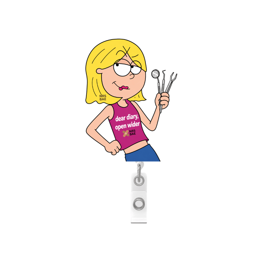 Lizzie McGuire Badge Reel- Open Wider Babe