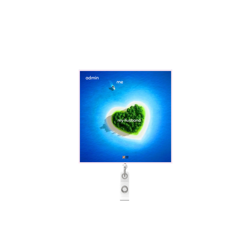 Bae Island Badge Reels - Bye Yall