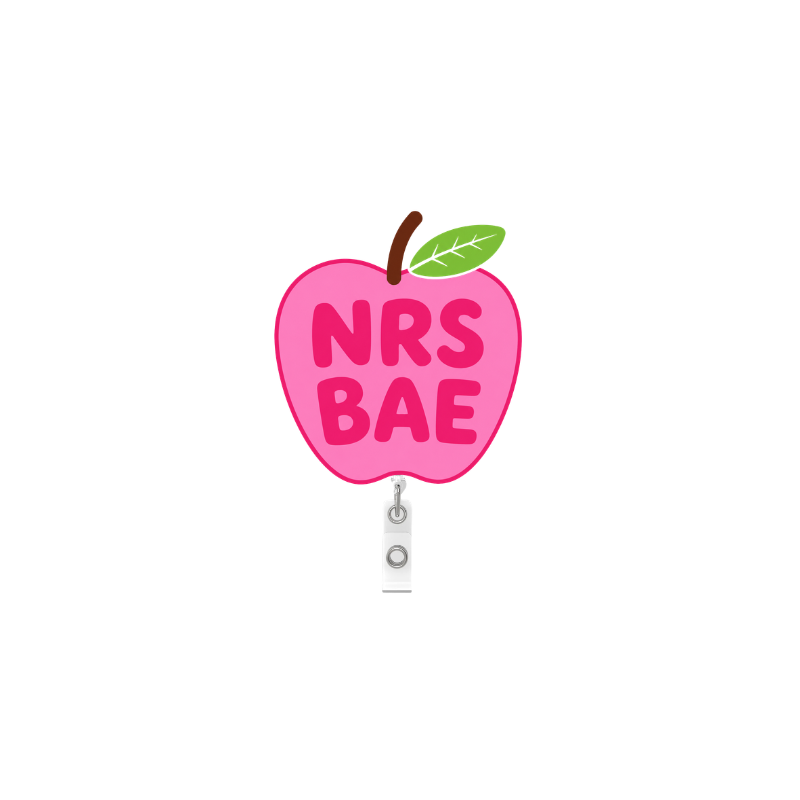 Bae Island Badge Reels - Fiji Apple