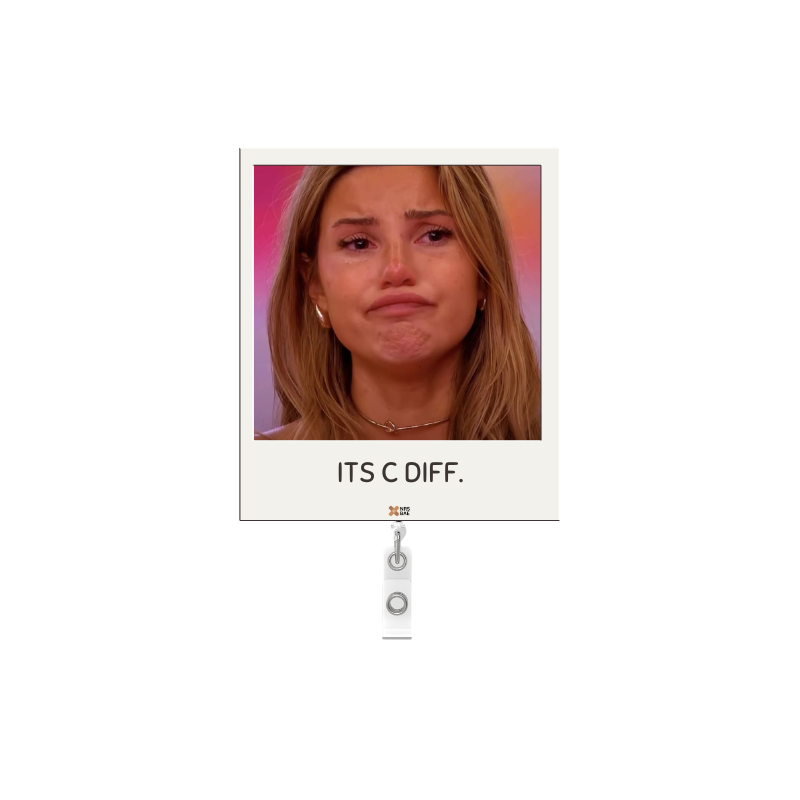 Bae Island Badge Reels -OH NOOOOO