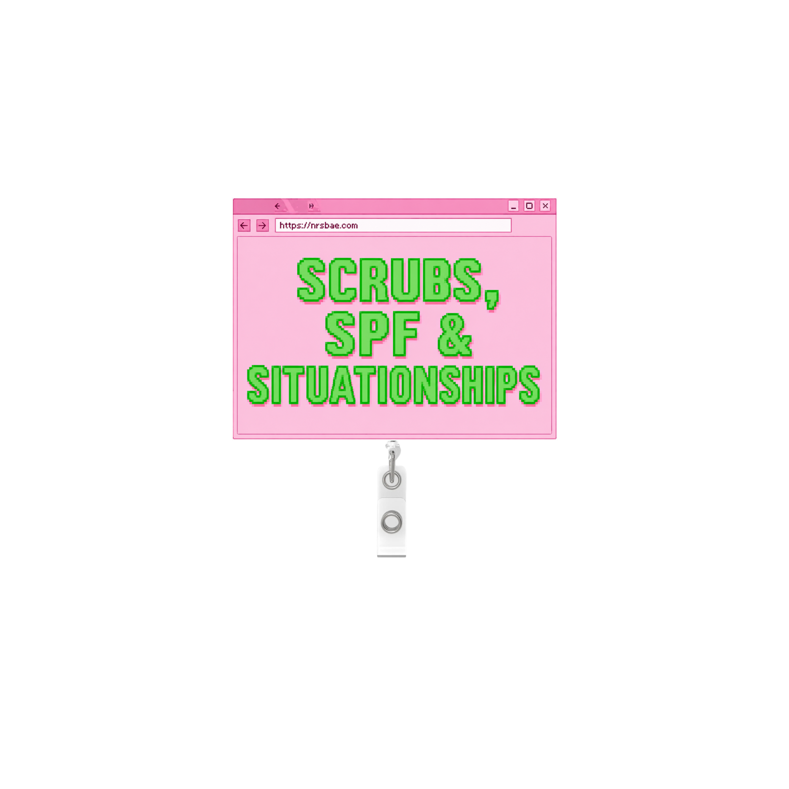 Bae Island Badge Reels - Scrubs & SPF