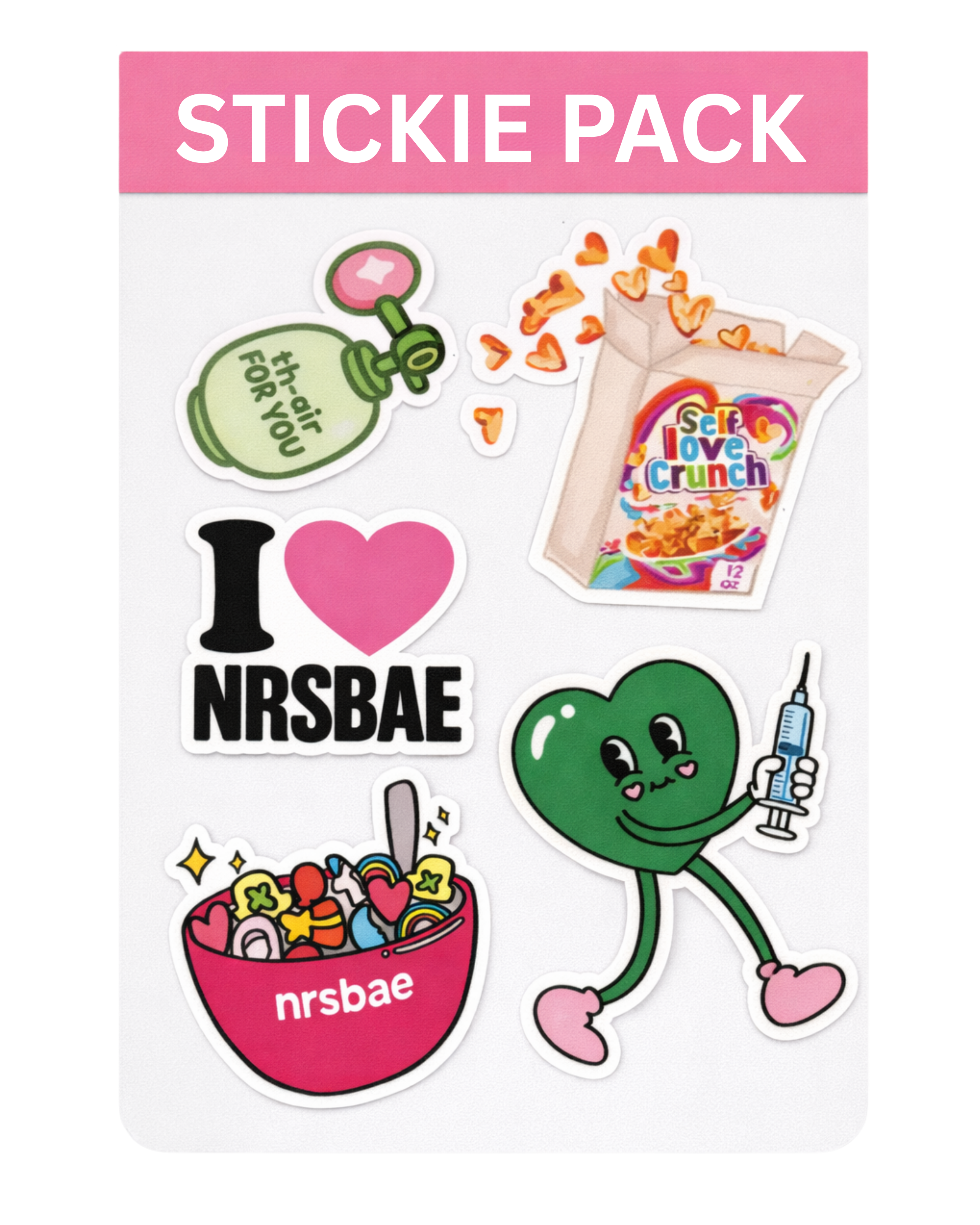 BAE Stickies: GET LUCKY