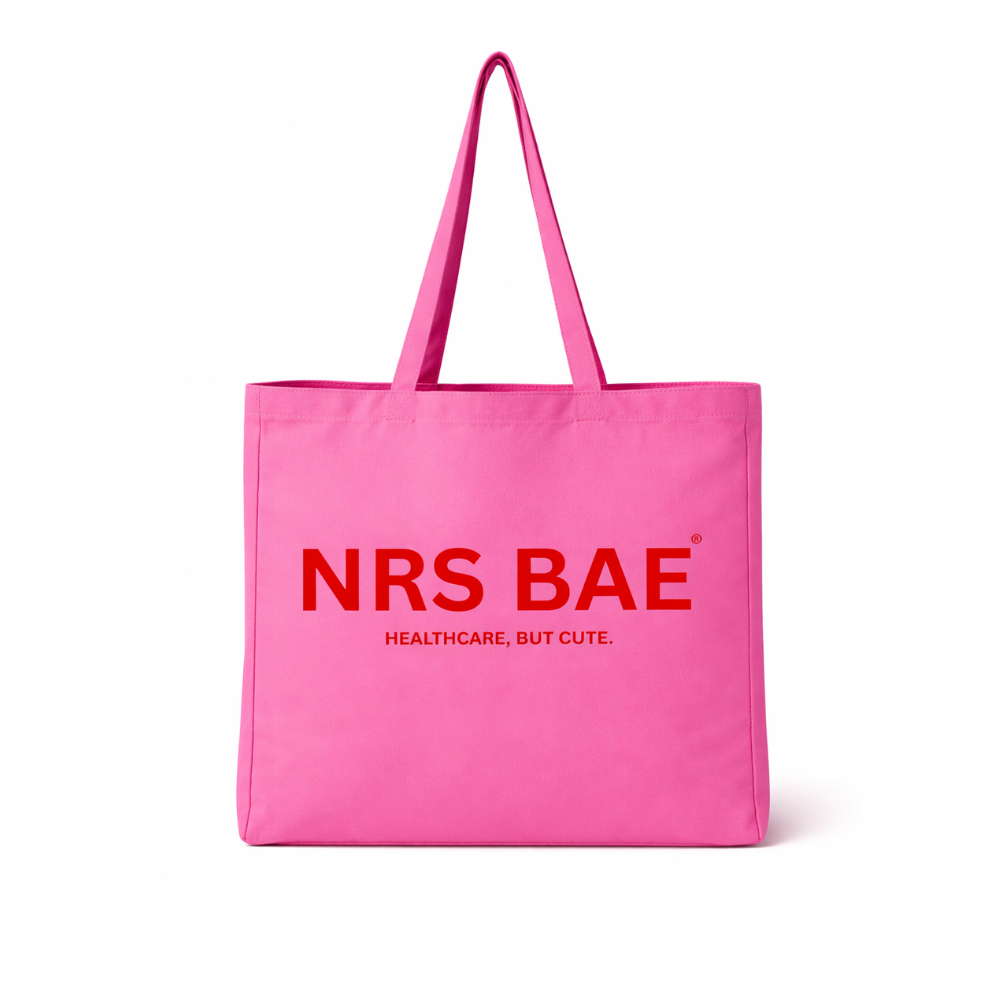 NRS BAE | I  WUV YOU TOTE BAG
