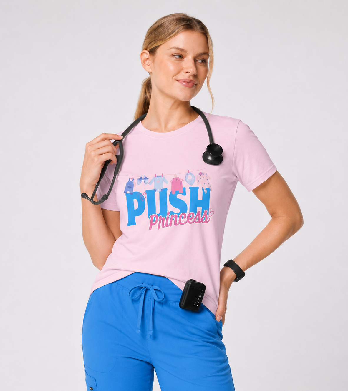 Cotton Tee's - Push Princess
