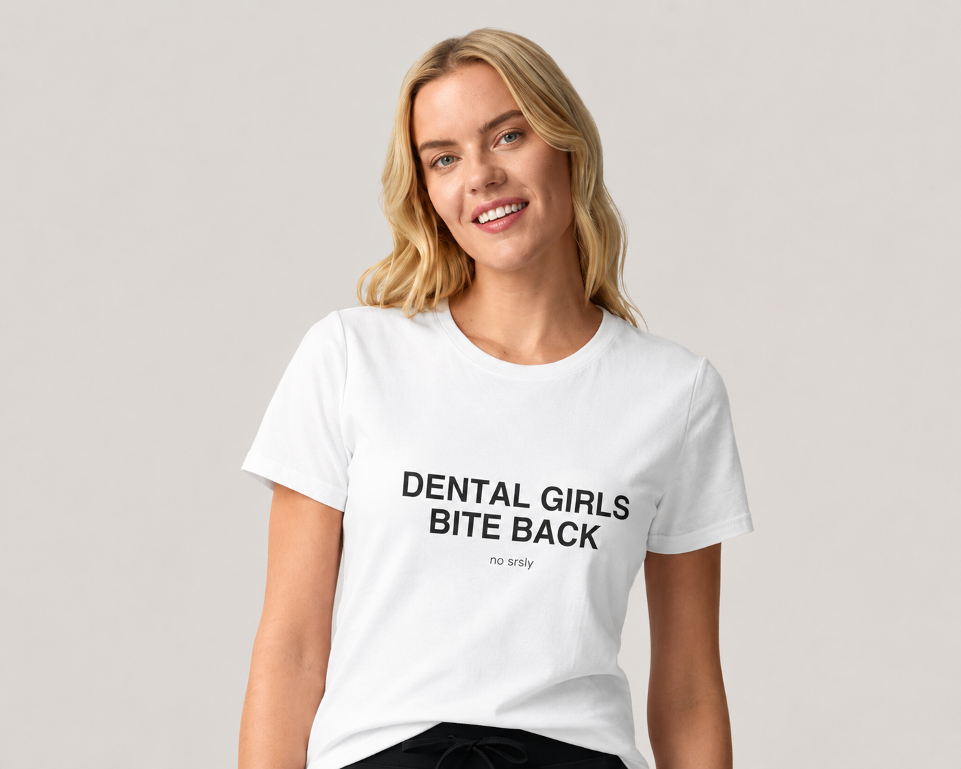 Cotton Tee's- Dental Girls Bite Back