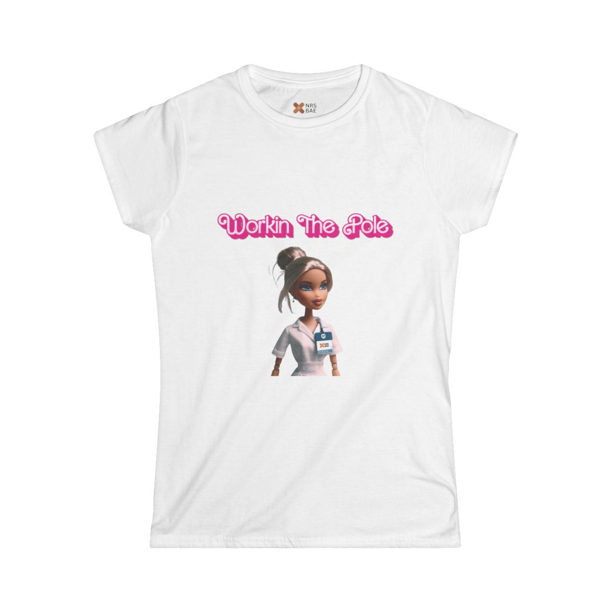 WORKIN THE POLE COTTON TEE