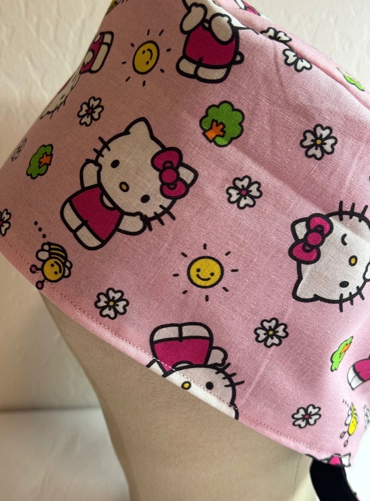 HELLO KITTY SCRUB CAPS | PINK KITTY