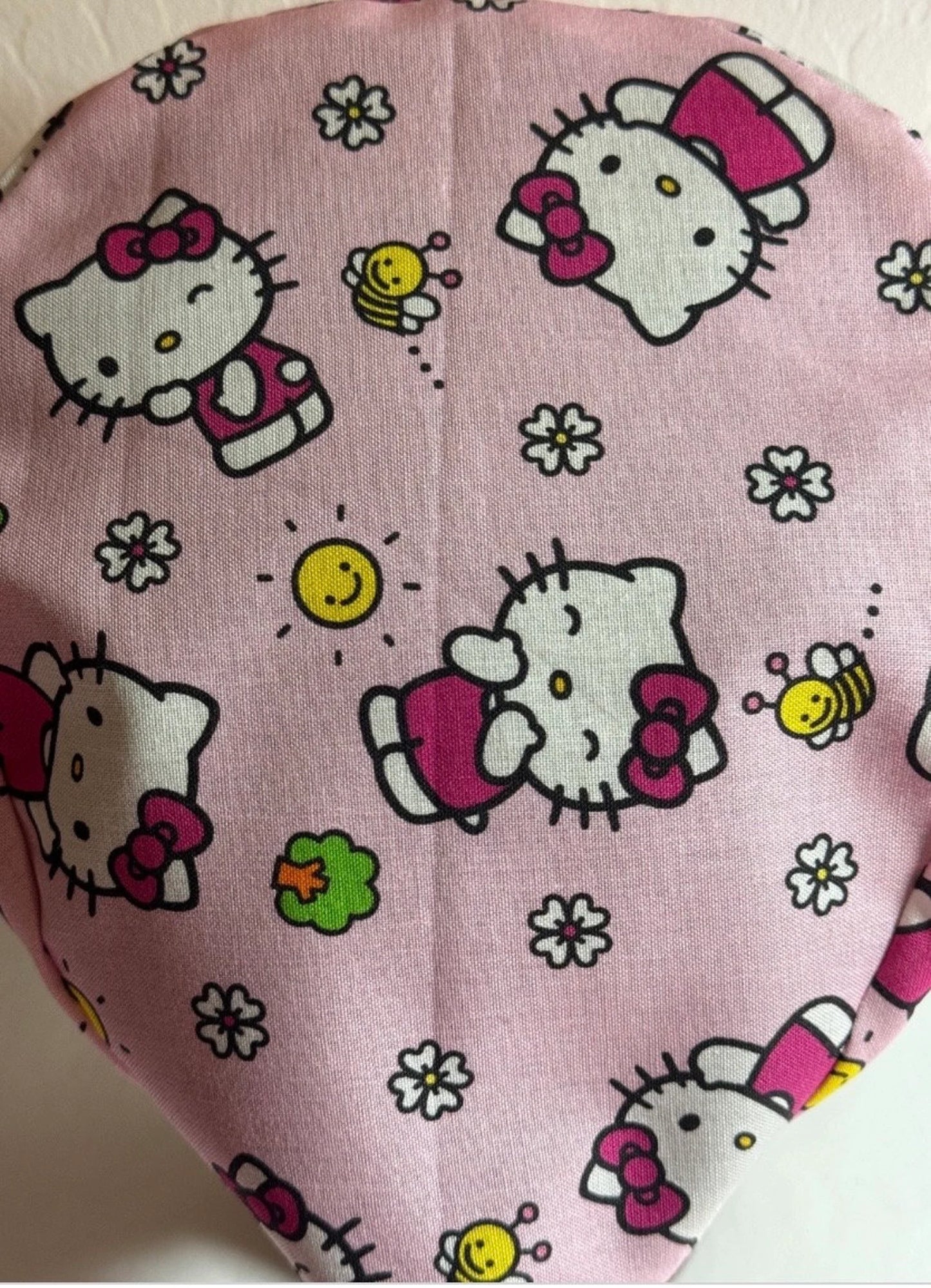 HELLO KITTY SCRUB CAPS | PINK KITTY