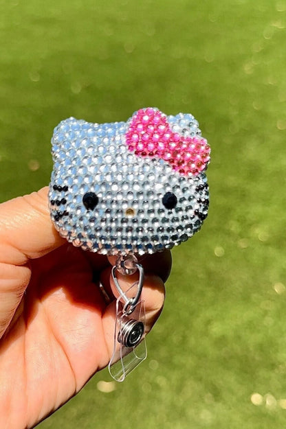 Blinged Out Kitty- Badge Reels